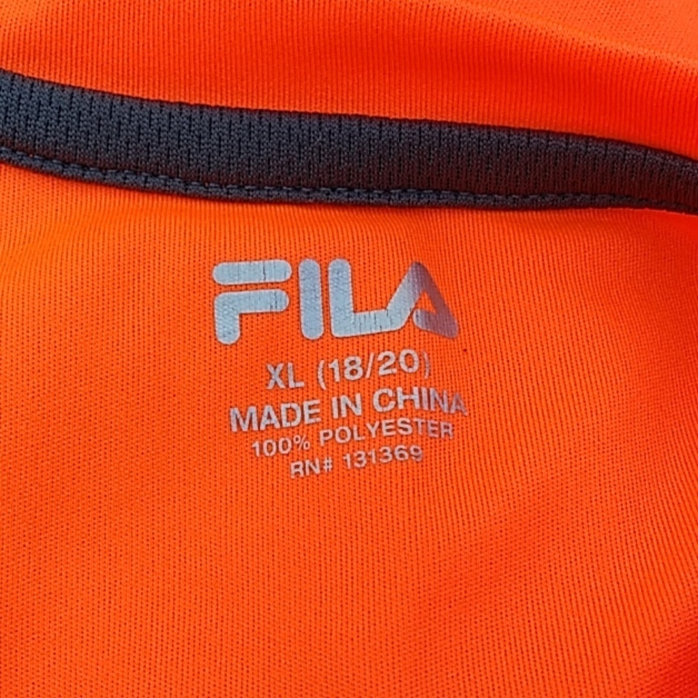 Fila Big Boy long Sleeve T-Shirt Sz XL(18/20) - Picture 5 of 5
